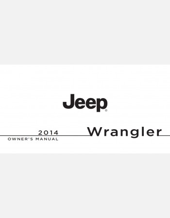 jeep wrangler 2014 owners manual